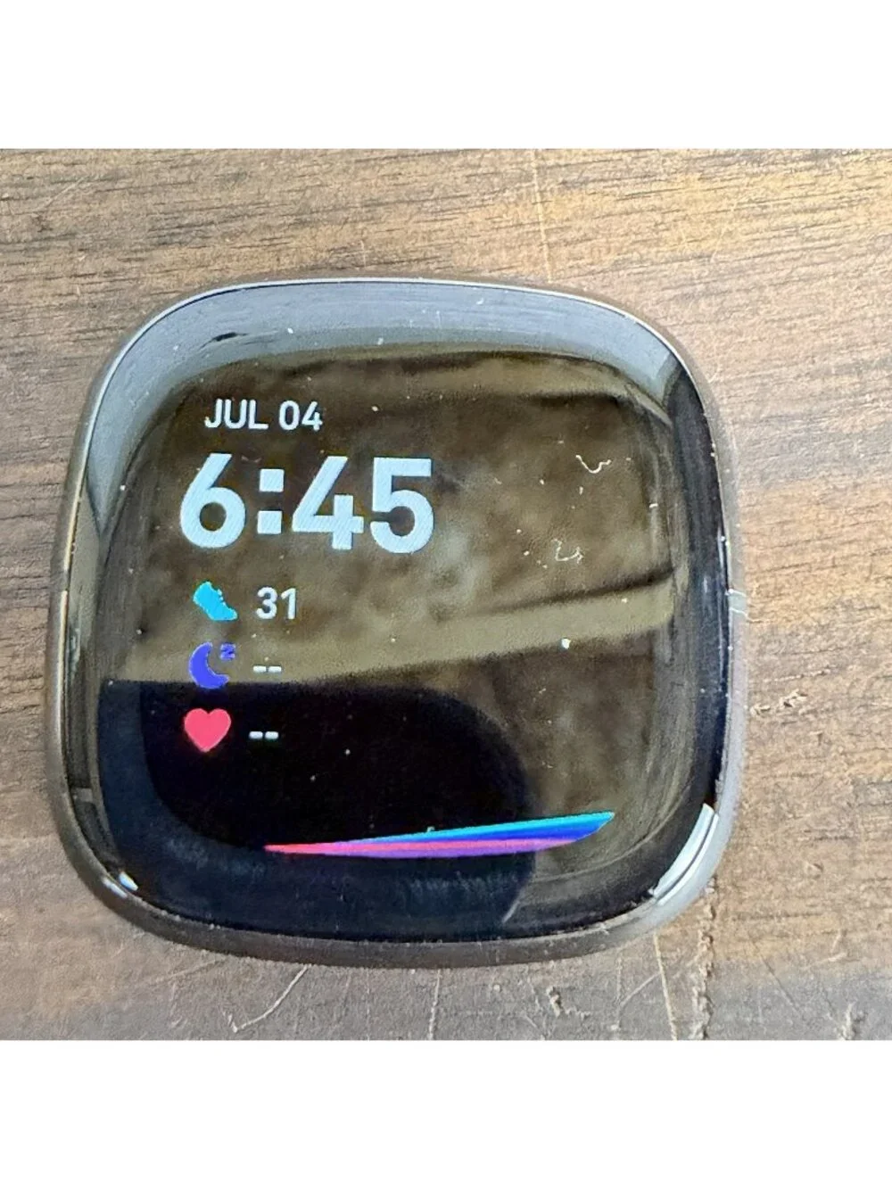 Fitbit Sense Heart & Health Tracking Smart Watch Graphite 4967
